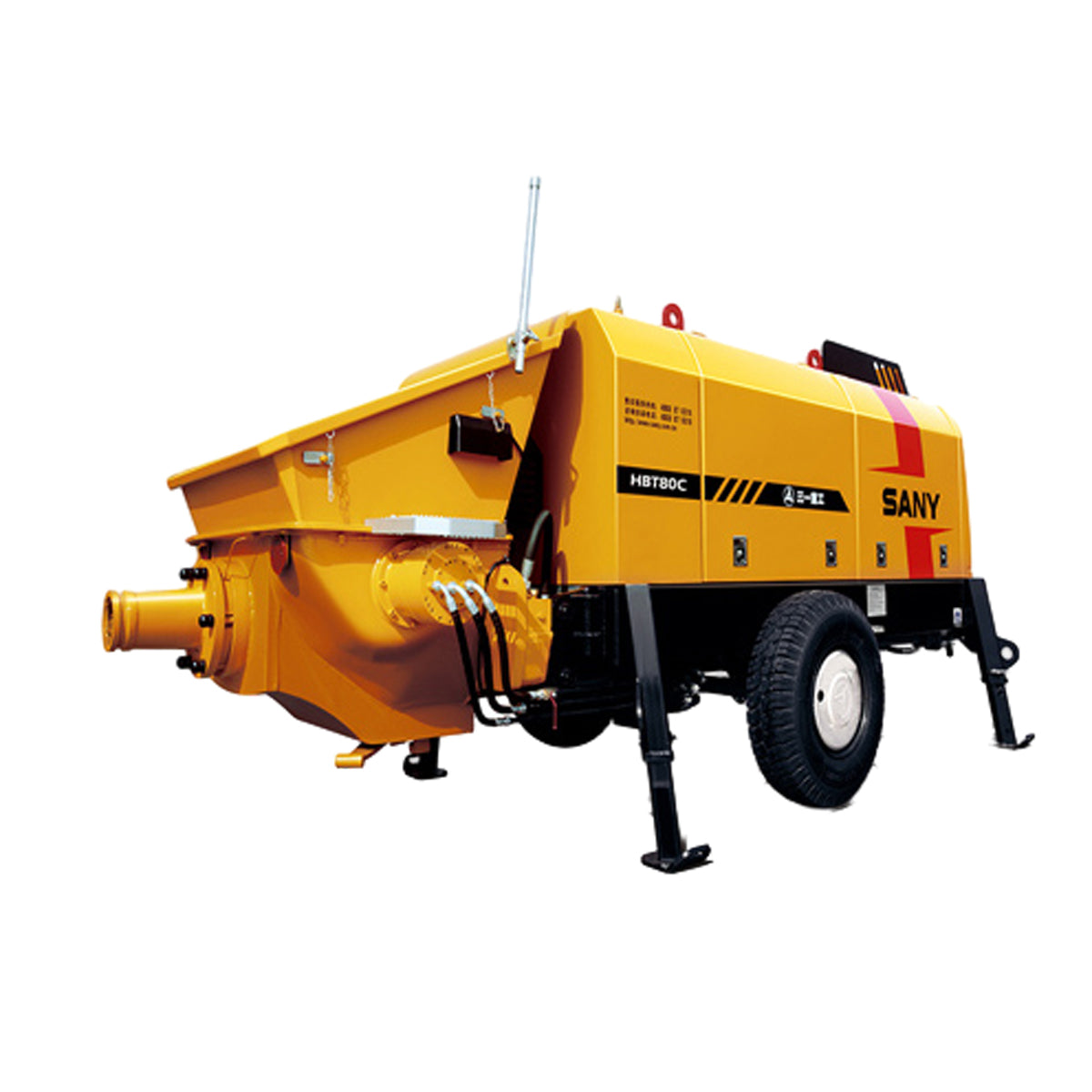 0002 Concrete Pump Truck