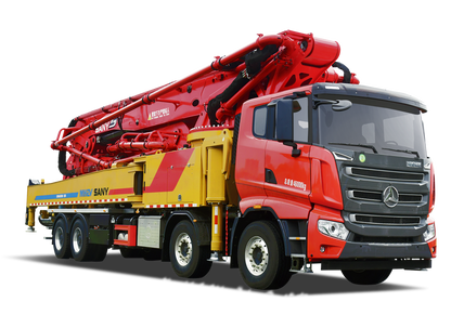 Electric concrete pump truck 04